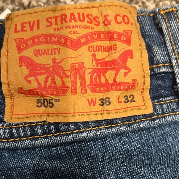 Like new mens 505 jeans 38 /32 - Picture 4 of 4